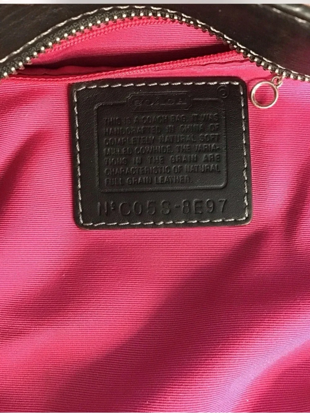 Coach authentic bag